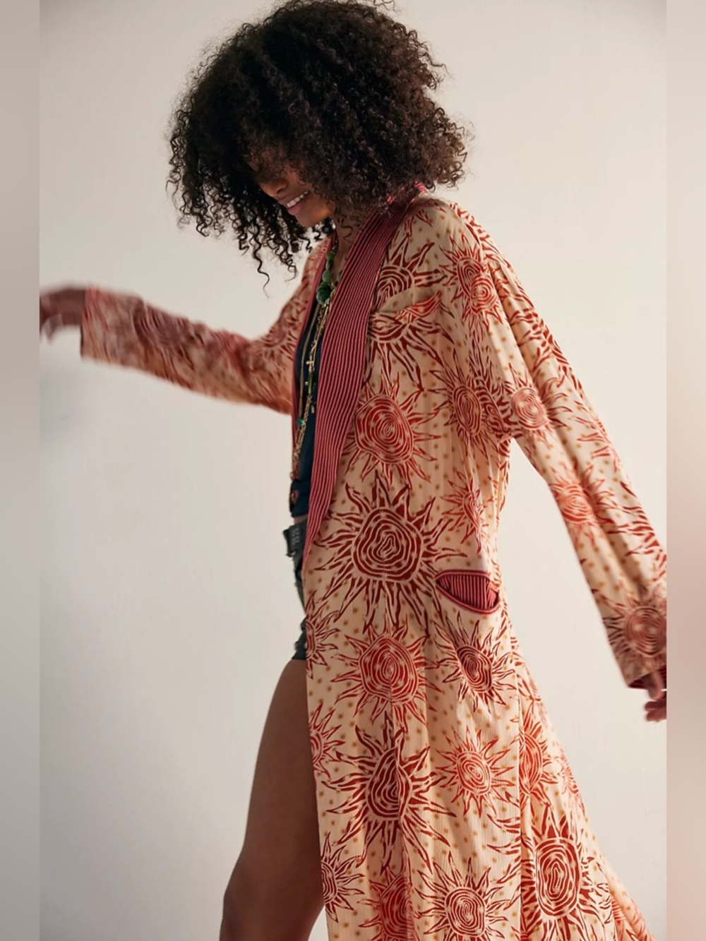 Free People Wild Nights Duster - Picture 4 of 7